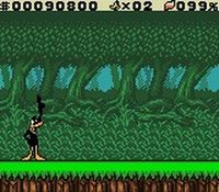 une photo d'Ã©cran de Daffy Duck - Un Tresor de Canard sur Nintendo Game Boy Color